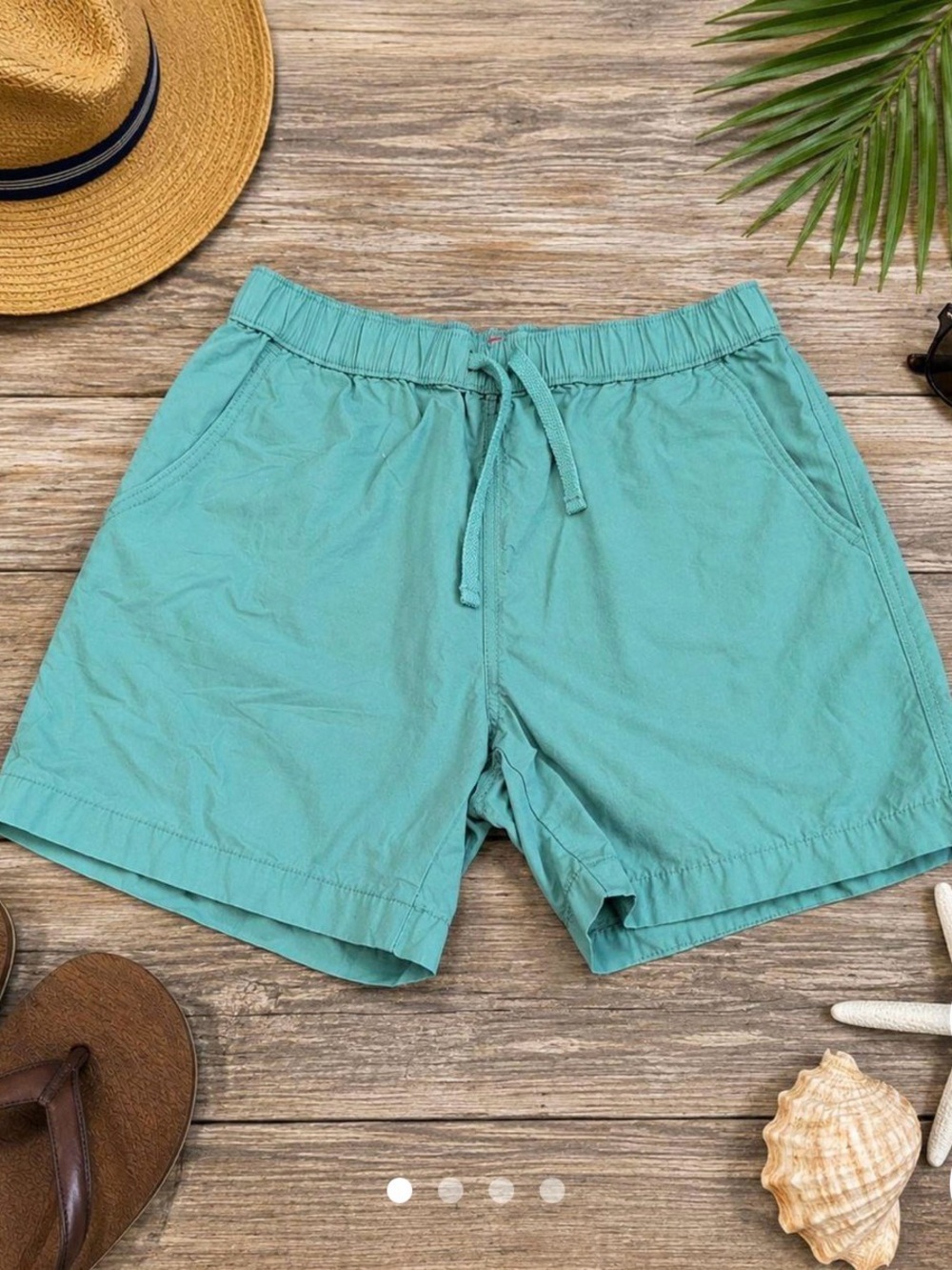Levi’s Green XX Chino Easy Elastic-Waist Shorts